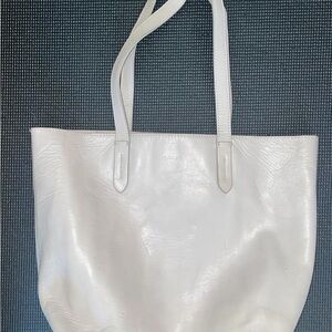 Botkier Elegant gray  Leather Tote Bag